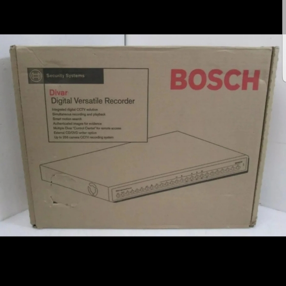 Bosch Other New Dvr6e1082 Divar Dvr 80gb Poshmark
